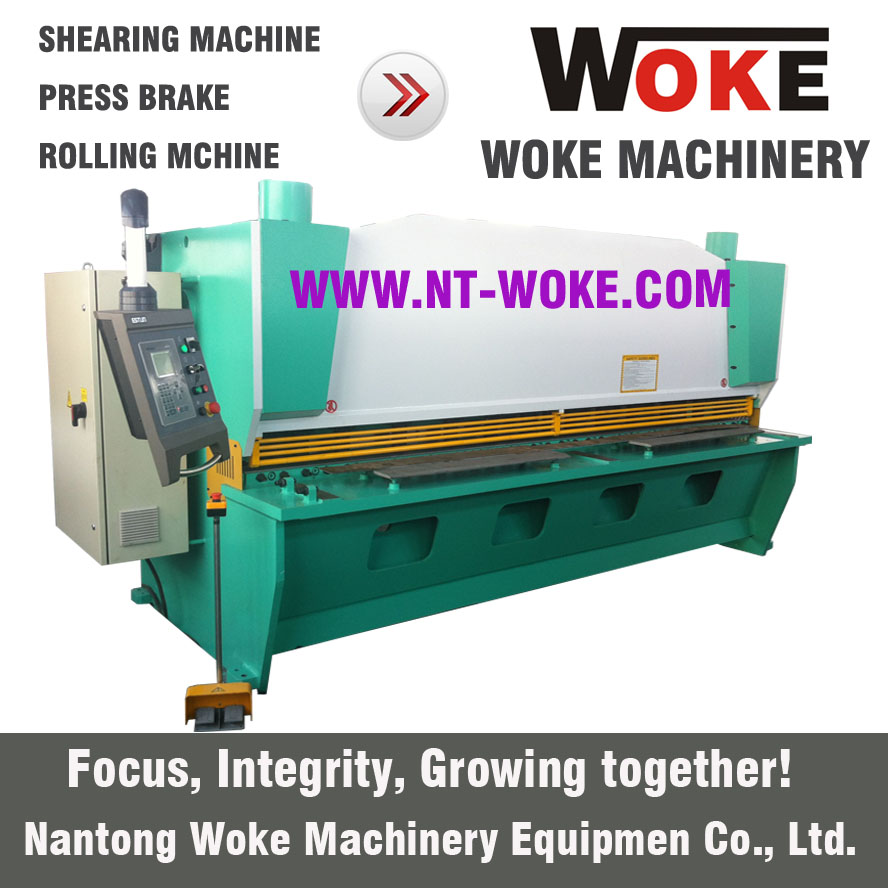 QC11K-10X2500/3200/4000/6000 Hydraulic guillotine shearing machine cutting machine 