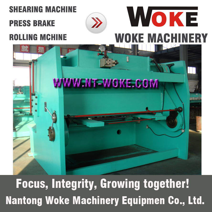 QC12K-25/30X2500/3200/4000 NC CNC Hydraulic Swing Beam Shearing Machine Cutting Machine 