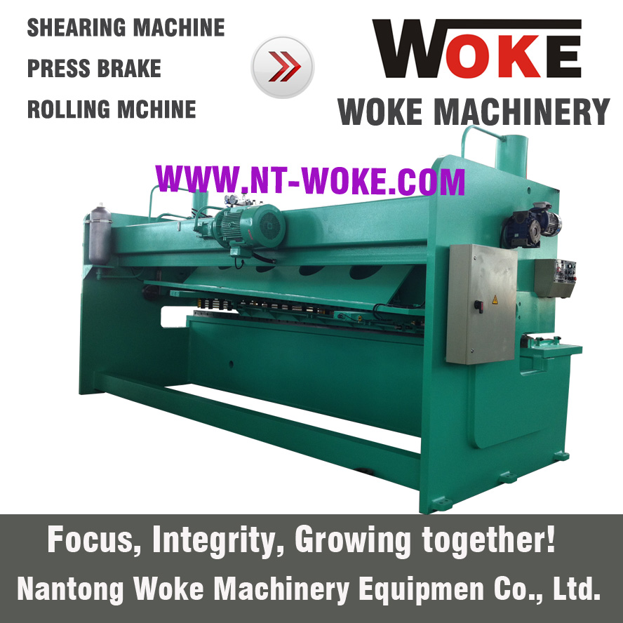 QC11K-16X2500/3200/4000/6000 Hydraulic guillotine shearing machine cutting machine 