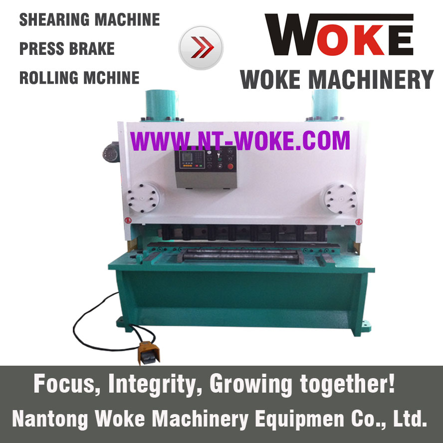 QC11K-20X2500/3200/4000/6000 Hydraulic guillotine shearing machine cutting machine 