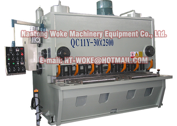 QC11K-30/40X2500-9000 Hydraulic guillotine shearing machine cutting machine 