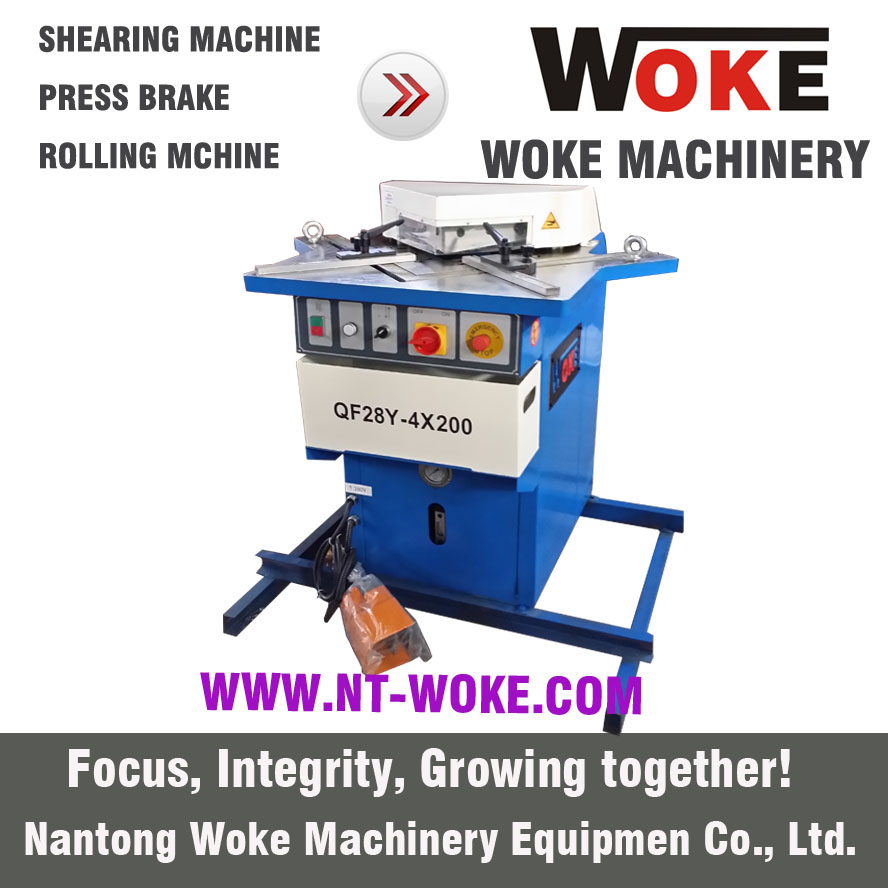 QF28Y Hydraulic Angle Notching Machine