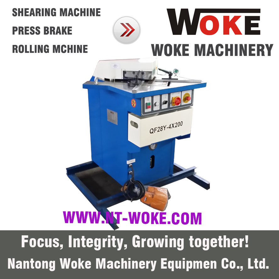 QF28Y Hydraulic Angle Notching Machine