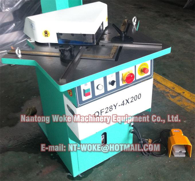 QF28Y Hydraulic Angle Notching Machine