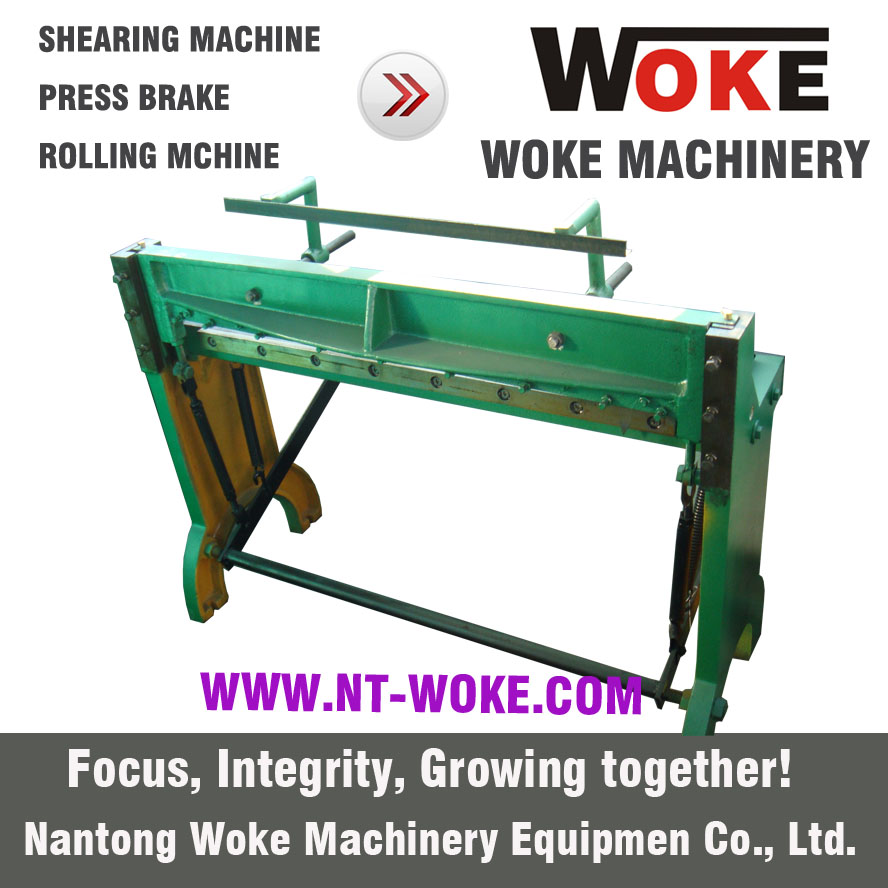 Q11 Manual Treadle Shearing machine