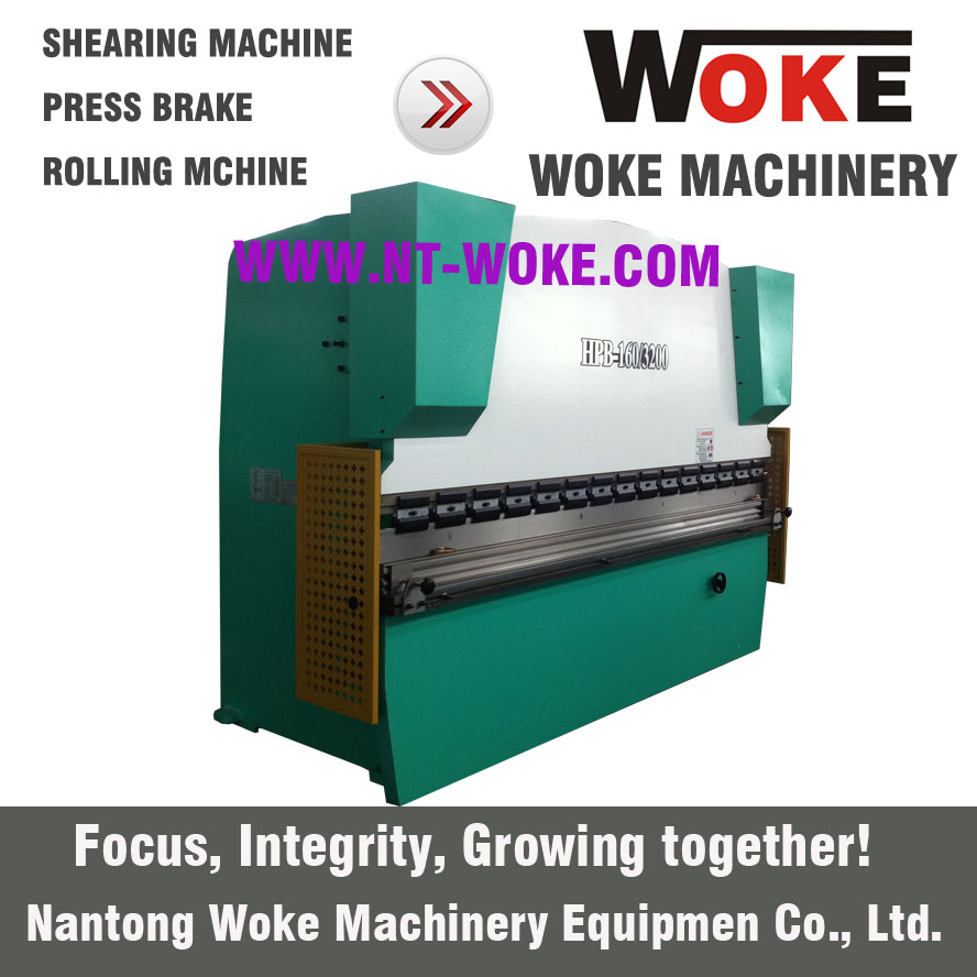 WC67K-160T Hydraulic Press Brake 