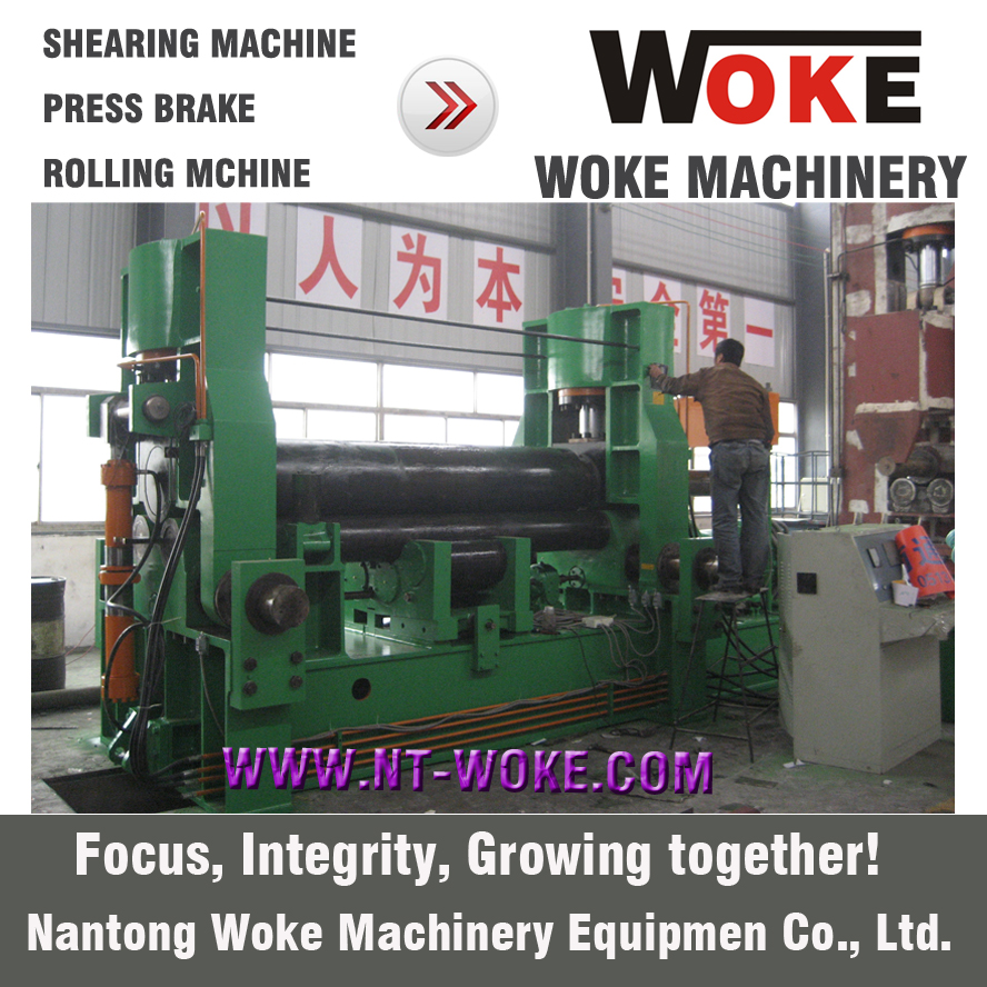 W11S Three rollers Hydraulic Plate Rolling Machine