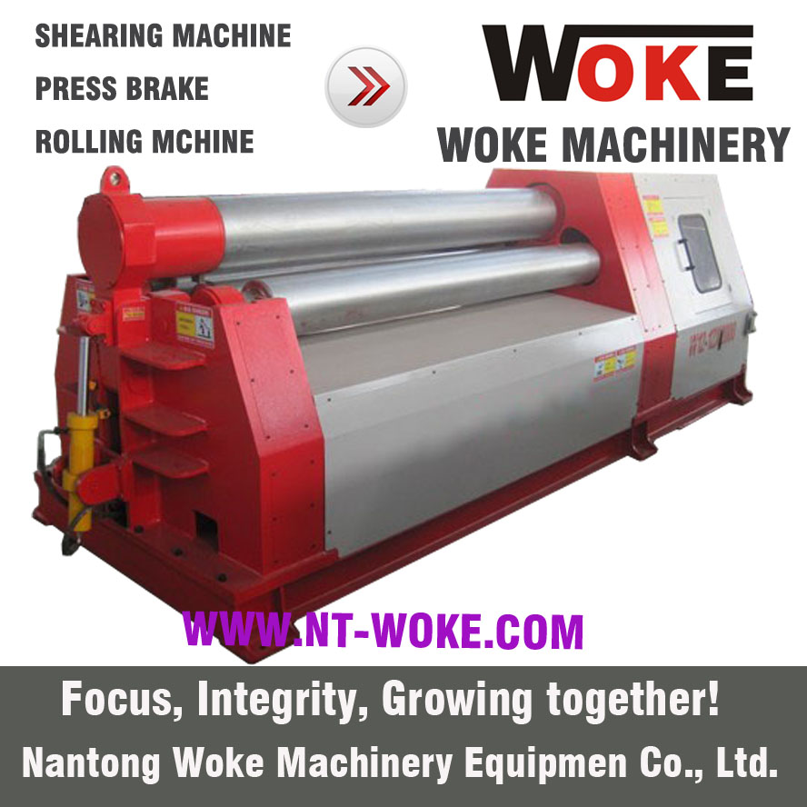 W12 Four rollers Hydraulic Plate Rolling Machine